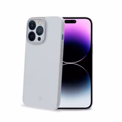 Celly SPACE1056WH, Housse, Apple, iPhone 15 Pro Max, 17 cm (6.69"), Gris