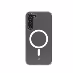 Celly GELSKINMAG1032 6.1" Housse Transparent, Blanc