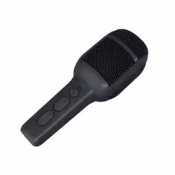 Celly KIDSFESTIVAL2BK, Microphone de karaoké, Boutons, Sans fil, 3,5 mm (1/8"), 10 m, Noir