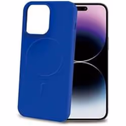 Coque pour téléphone - CELLY - CROMOMAG1056BL - iPhone 15 Pro Max - Noir - Souple - Protection chocs