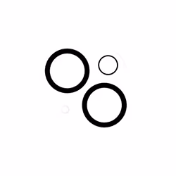 Celly CAMERALENS1053, Apple, iPhone 15 / 15 Plus, Résistant à la poussière, Résistant aux rayures, Noir, Transparent, 1 pièce ...