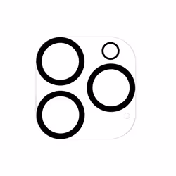 Celly CAMERALENS1054, Apple, iPhone 15 Pro / 15 Pro Max, Résistant à la poussière, Résistant aux rayures, Noir, Transparent, ...