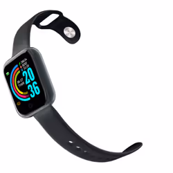 Celly TRAINERBEATBK smartwatche et montre de sport Numérique Écran tactile Noir