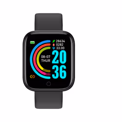 Celly TRAINERBEATBK smartwatche et montre de sport Numérique Écran tactile Noir