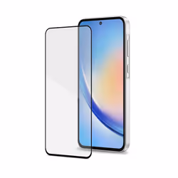 Celly FULLGLASS1063BK, Samsung, Galaxy A35, Résistant aux rayures, Noir, Transparent, 1 pièce(s)