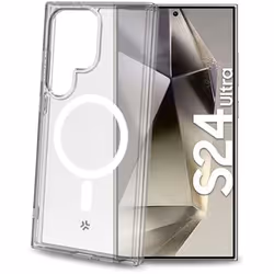 Coque pour téléphone portable - CELLY - Galaxy S24 Ultra - Blanc - Souple