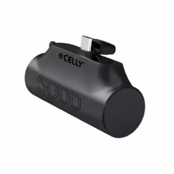 Celly PBC5000BK, 5000 mAh, Noir