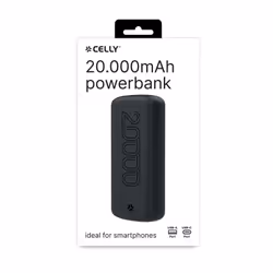 Celly PBE20000EVOBK banque d'alimentation électrique Lithium 20000 mAh Noir