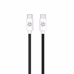 Celly USBCUSBCCOTTBK, 1,5 m, USB C, USB C, Noir, Blanc