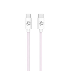 Celly USBCUSBCCOTTPK câble USB 1,5 m USB C Rose, Blanc
