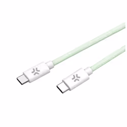Celly USBCUSBCCOTTGN câble USB 1,5 m USB C Vert, Blanc