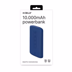 Celly PBE10000EVOBL banque d'alimentation électrique Lithium 10000 mAh Bleu