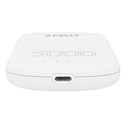 Celly MAGPB5000PROWH banque d'alimentation électrique 5000 mAh Recharge sans fil Blanc