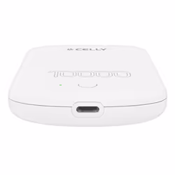 Celly MAGPB10000PROWH, 10000 mAh, Recharge sans fil, Blanc