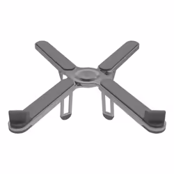 Celly SWMAGICSTANDX, Support pour ordinateur portable et tablette, Gris foncé, Aluminium, 40,6 cm (16")