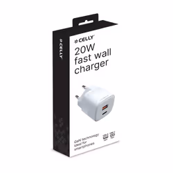 Celly TC2USBUSBC20EVO chargeur d'appareils mobiles Universel Blanc Secteur Charge rapide Intérieure
