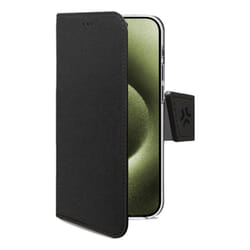 Celly WALLY1078 coque de protection pour téléphones portables 15,5 cm (6.1") Étui avec portefeuille Noir