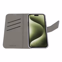 Celly WALLY1078 Étui avec portefeuille iPhone 16 simili-cuir Noir - Vue supplémentaire 6