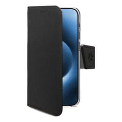 Celly WALLY1079 coque de protection pour téléphones portables 16 cm (6.3") Étui avec portefeuille Noir