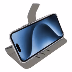 Celly WALLY1079 Étui avec portefeuille iPhone 16 Pro simili-cuir Noir - Vue supplémentaire 5