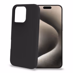 Celly CROMO1079BK, Housse, Apple, iPhone 16 Pro, 15,9 cm (6.27"), Noir