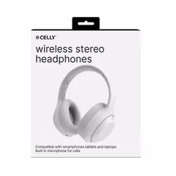 Celly WAVEBEATWH écouteur/casque Sans fil Arceau Appels/Musique USB Type-C Blanc - Vue supplémentaire 4
