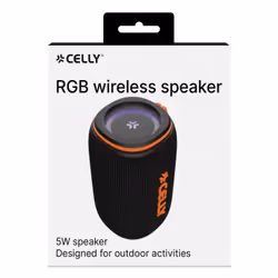 Celly AURA5WOR haut-parleur portable et de fête Enceinte portable stéréo Noir - Vue supplémentaire 4