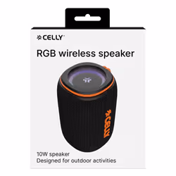 Celly AURA10WOR haut-parleur portable et de fête Enceinte portable stéréo Noir - Vue supplémentaire 4