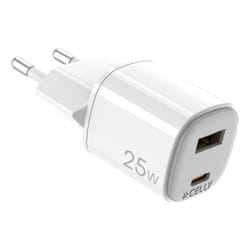 Celly UPTC1USB1USBC25 chargeur d'appareils mobiles Caméra Numérique, Microphone, Smartphone, Tablette, téléphone Blanc USB Intérieure