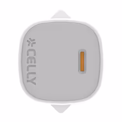 Celly UPTC1USBC30WWH chargeur d'appareils mobiles Smartphone, Tablette, téléphone Blanc USB Intérieure