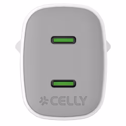 Celly UPTC2USBC45WWH chargeur d'appareils mobiles Universel Blanc Secteur Charge rapide Intérieure - Vue supplémentaire 3