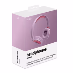 Celly KIDSBEAT2 Casque Avec fil Arceau Rose - Vue supplémentaire 2