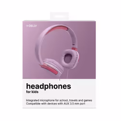 Celly KIDSBEAT2 Casque Avec fil Arceau Rose - Vue supplémentaire 4