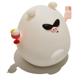 Muitomas SILLAMPPIGC lumière décorative Figurine lumineuse décorative