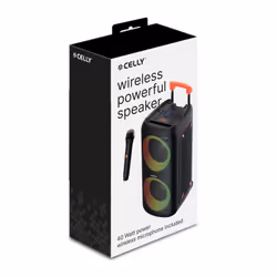 Celly PARTYSPEAKERWLM haut-parleur portable et de fête Orateur du parti Noir 40 W - Vue supplémentaire 5