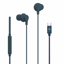 Celly UP1600TYPECBL, Avec fil, Appels/Musique, 20 - 20000 Hz, 13 g, Casque, Bleu