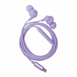 Celly UP1600TYPECVL écouteur/casque Avec fil Ecouteurs Appels/Musique USB Type-C Violet