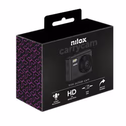 Nilox NXACCARRYCAMBK caméra pour sports d'action 2 MP HD CMOS 18 g - Vue supplémentaire 2