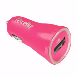 Celly CCUSBPK, Auto, Allume-cigare, 1 A, Rose