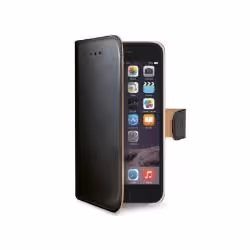Celly WALLY700, Étui avec portefeuille, Apple, iPhone 6s, 11,9 cm (4.7"), Noir