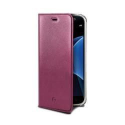 Celly Air Pelle coque de protection pour téléphones portables 12,9 cm (5.1") Folio Rose