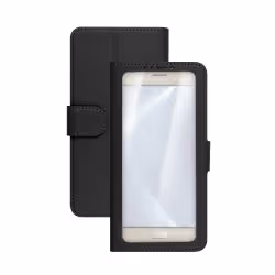 Celly Unica View, Folio, Toutes marques, 11,4 cm (4.5"), Noir