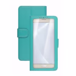 Celly Unica View, Folio, Toutes marques, 12,7 cm (5"), Turquoise