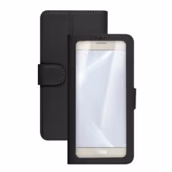 Celly Unica View, Folio, Toutes marques, 14 cm (5.5"), Noir