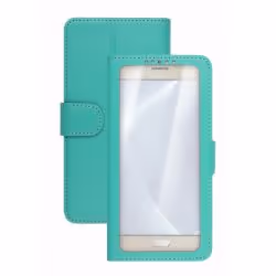 Celly Unica View, Folio, Toutes marques, 14 cm (5.5"), Turquoise