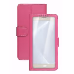 Celly Unica View, Folio, Toutes marques, 14 cm (5.5"), Rose