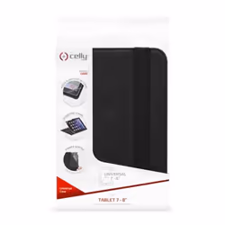 Celly UNITAB78BK étui pour tablette 8" Folio Noir