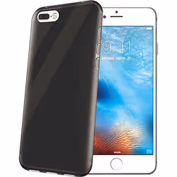 Celly GELSKIN801BK, Housse, Apple, iPhone 7 Plus, 14 cm (5.5"), Noir
