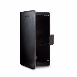 Celly WALLY594, Étui avec portefeuille, Huawei, Mate 9, 14 cm (5.5"), Noir