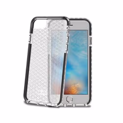 Celly HEXAGON800BK, Housse, Apple, iPhone 7, 11,9 cm (4.7"), Transparent